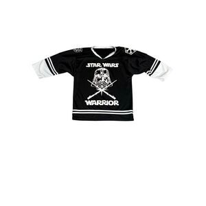 Hockey Jersey Unisex Streetwear black and white Star Wars small